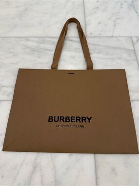 Burberry Paper Shopping Bag
